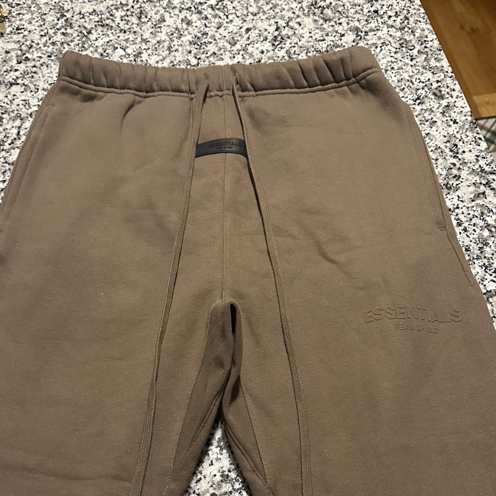 Essentials Taupe Men's Joggers